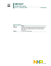 NXP Semiconductors LPC24XX UM10237 User Manual