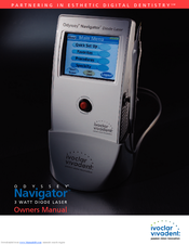 Ivoclar Vivadent Marine GPS System User Manual