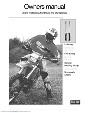 Ohlins FG 012 GasGas Owner's Manual