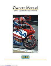 Ohlins FG 570 Owner's Manual