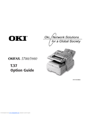 Oki FAX 5780 Options Manual