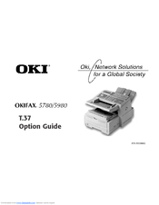Oki OF5980DL Options Manual