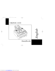 Oki OKIFAX 4100 Handbook