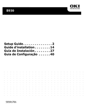 Oki B930 Series Setup Manual