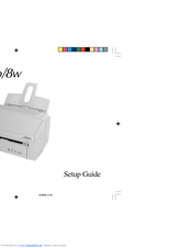 Oki OKIPAGE 8p Plus Setup Manual