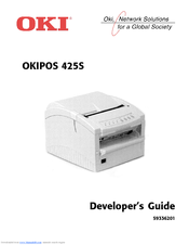 Oki OKIPOS 425S Developer's Manual