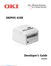 Oki POS 425D Developer's Manual