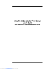 Oki POCKET PRINT 6010E User Manual