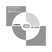 Olympus m:robe MR-F10 Series User Manual