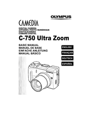 Olympus C-750 - 4MP Digital Camera Basic Manual
