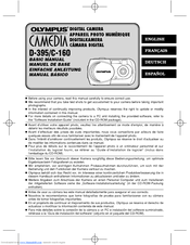 Olympus CAMEDIA D-395 Basic Manual