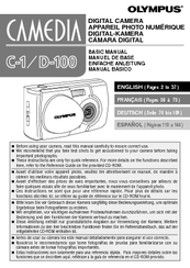 Olympus CAMEDIA C-1 Zoom Basic Manual