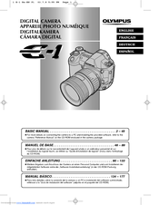 Olympus E-1 - Digital Camera SLR Basic Manual