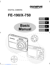 Olympus X-750 Basic Manual