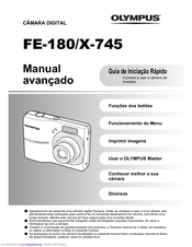 Olympus FE-180/X-745 Manual Avançado