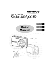 Olympus Stylus 810 - Stylus 810 8MP Digital Camera Basic Manual