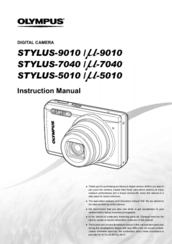 Olympus Stylus 5010 Manuals Manualslib