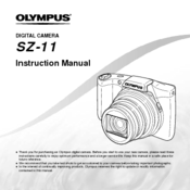 Olympus SZ-11 Instruction Manual