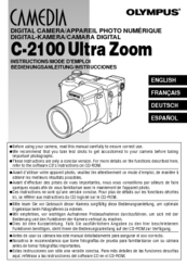 Olympus Camedia UltraZoom C-2100 Instructions Manual