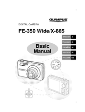 Olympus X-865 Basic Manual