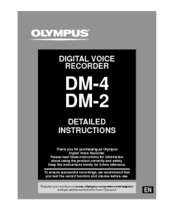 Olympus DM-4 Detailed Instructions