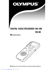 Olympus Vn 90 Manuals Manualslib