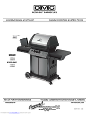 OMC broil-mate 1955-64 Assembly Manual & Parts List