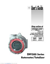 Omega DPF500 Series User Manual