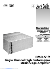 Omega DMD-519 User Manual