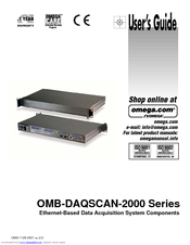 Omega OMB-DAQSCAN-2000 Series User Manual