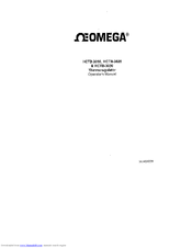 Omega HCTB-3030 Operator's Manual