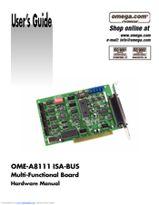 Omega Engineering OME-A8111 Hardware Manual