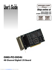 Omega Engineering OMG-PCI-DIO48 User Manual