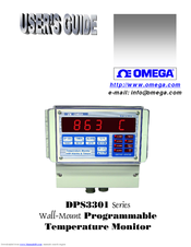 Omega Engineering DPS3301 Series User Manual