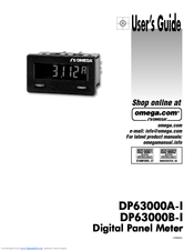 Omega Engineering DP63000A-I User Manual