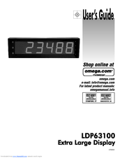 Omega Engineering LDP63100 User Manual