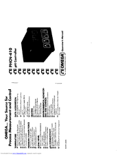 Omega Engineering PHCN-410 Operator's Manual