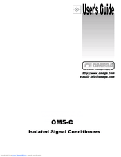 Omega Engineering OM5-C User Manual