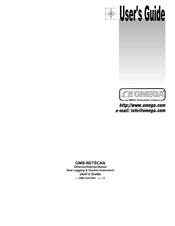 Omega Engineering OMB-NETSCAN 1500 User Manual