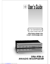 Omega DRA-RTM-8 User Manual
