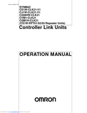 Omron CJ1W-CLK21-V1 Manuals | ManualsLib