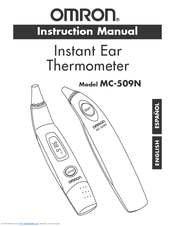 Omron MC-509N Instruction Manual