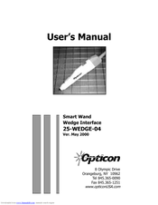 Opticon 25-WEDGE-04 User Manual