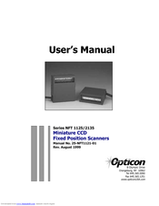 Opticon NFT 2135 Series User Manual