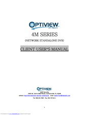 Optiview 4M Series Client User Manual
