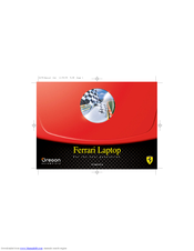 Oregon Scientific Ferrari Laptop Manual