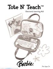 Oregon Scientific Electronic Learning Aid Tote N' Teach Instruction Manual
