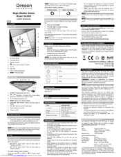Oregon Scientific Magic BA2000 User Manual
