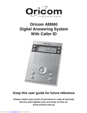 Oricom AM880 User Manual