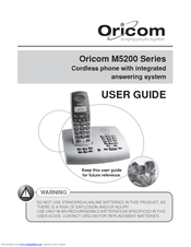 Oricom M5200 Series User Manual